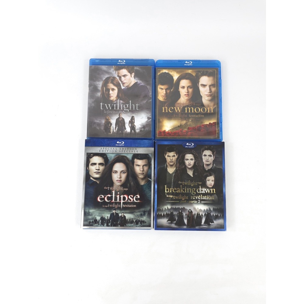 Twilight Saga Blu-ray 4 Movies